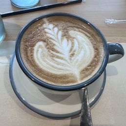 Salted caramel latte