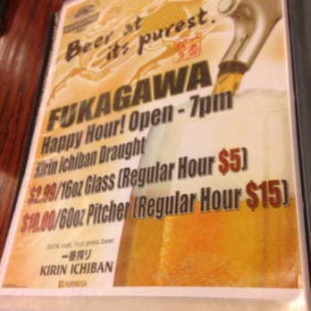 Fukagawa - Happy hour - Japanese Near Me - Gardena, California