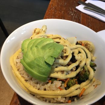 Beerline Cafe - Buddha bowl with avocado. - Vegetarian Near Me - Milwaukee, Wisconsin