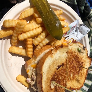 The Club at Harbor Point - Tuna Melt from club resto- lighthouse bar & grill - Tennis Near Me - Mill Valley, California