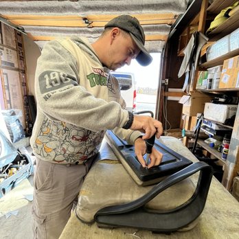 AG Studio Upholstery - Business owner working by hand -- precise, clean stitching on every project. - Auto Upholstery Near Me - Thornton, Colorado AG Studio Upholstery - Business owner working by hand -- precise, clean stitching on every project. - Auto Upholstery Near Me - Thornton, Colorado