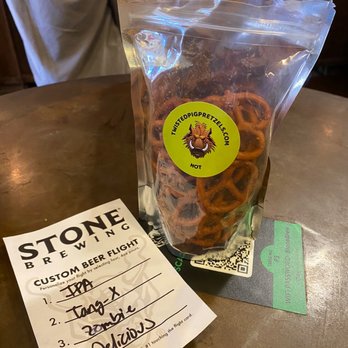 Stone Brewing Tap Room - Pasadena - They sell snacks too ( sooo hot) - Beer Bar Near Me - Pasadena, California Stone Brewing Tap Room - Pasadena - They sell snacks too ( sooo hot) - Beer Bar Near Me - Pasadena, California