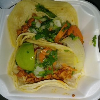 Taco Truck L 1000000 - Two chicken street tacos - Food Trucks Near Me - Marietta, Georgia