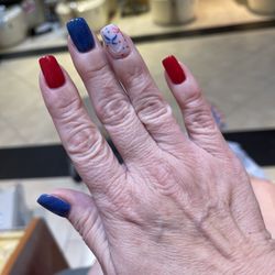Cityline Nail Spa - Much needed visit with Judy! July nails! Love chatting with her and relaxing!