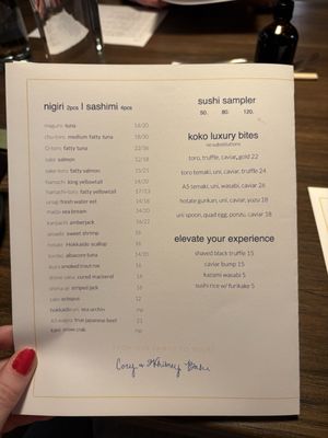 Menu photo 5 Koko Monroe, LA