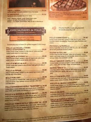 Menu photo 6 Lindo Michoacan Henderson, NV