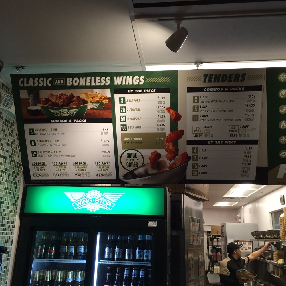 Wingstop - The menu - Chicken Wings Near Me - Phoenix, Arizona