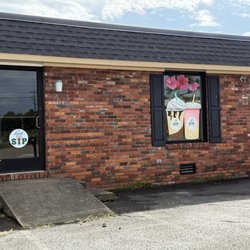 The Local Sip - Our friend painted our window and we LOVE them!!!!