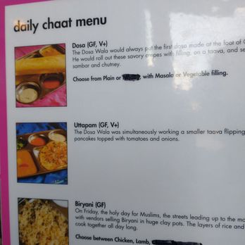 Vik's Chaat - Daily menu - Indian Near Me - Berkeley, California Vik's Chaat - Daily menu - Indian Near Me - Berkeley, California