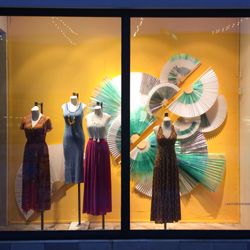 Anthropologie - Anthropologie display window June 2018 seen in Columbia, Maryland.