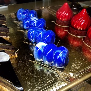 Towers cafe - Really fun colored decadent mousse. Red velvet & chocolate - Patisserie/Cake Shop Near Me - Philadelphia, Pennsylvania Towers cafe - Really fun colored decadent mousse. Red velvet & chocolate - Patisserie/Cake Shop Near Me - Philadelphia, Pennsylvania