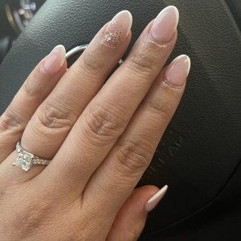 LiLy Nails & Spa - Love my gel refill and French tips with ombré accent! Hue is great! - Nail Salons Near Me - Springfield, Virginia LiLy Nails & Spa - Love my gel refill and French tips with ombré accent! Hue is great! - Nail Salons Near Me - Springfield, Virginia