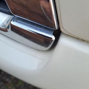 Superior Shield - Can clearly see lines  amateur work - Auto Customization Near Me - Bend, Oregon