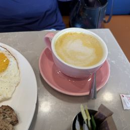 Golden turmeric latte