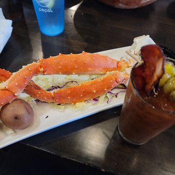 Chason's - King Crab & Bloody mary 3/29/23 - Seafood Near Me - Elk Grove, California