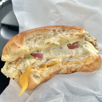 Bopomofo Cafe - Nori Fish Sandwich - so good!! - Bubble Tea Near Me - San Gabriel, California