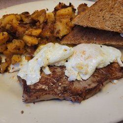 Makris Diner - Steak and Eggs