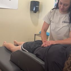Nomadic Physical Therapy - Prone Pregnancy pillow available if needed