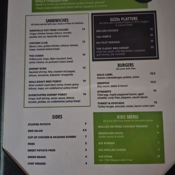 Zee Zee's - Menu - American Near Me - Baton Rouge, Louisiana Zee Zee's - Menu - American Near Me - Baton Rouge, Louisiana