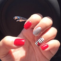 Gel mani with Disney design Gel mani with Disney design