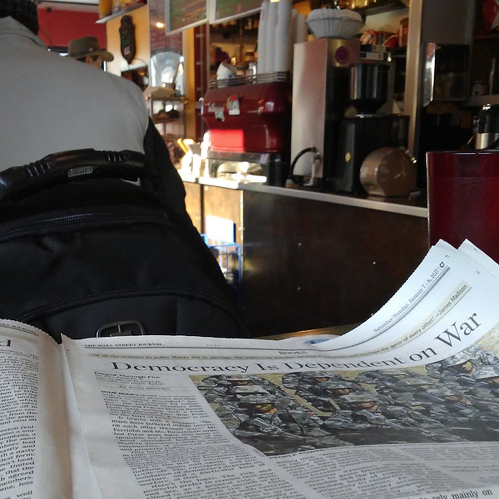 Red Square Cafe - WSJ: Democracy is dependent on war. - Coffee & Tea Near Me - Portland, Oregon Red Square Cafe - WSJ: Democracy is dependent on war. - Coffee & Tea Near Me - Portland, Oregon