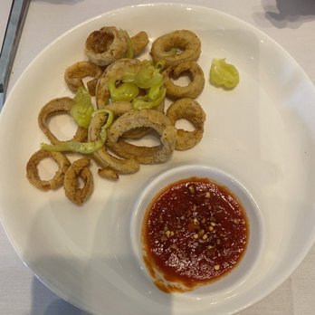 Crossroads Kitchen - Calamari Fritti (GF) - Vegan Near Me - Los Angeles, California Crossroads Kitchen - Calamari Fritti (GF) - Vegan Near Me - Los Angeles, California