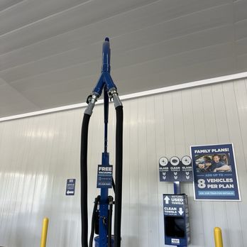 Ultimate Shine Car Wash - Vacuum stand inside covered building - Car Wash Near Me - Springfield, Ohio
