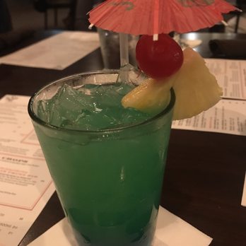 WSW Steakhouse - The Wai'Oli (very similar to a Blue Hawaii) light and sweet for the non-drinkers who don't want anything strong). - Steakhouses Near Me - Hilo, Hawaii WSW Steakhouse - The Wai'Oli (very similar to a Blue Hawaii) light and sweet for the non-drinkers who don't want anything strong). - Steakhouses Near Me - Hilo, Hawaii