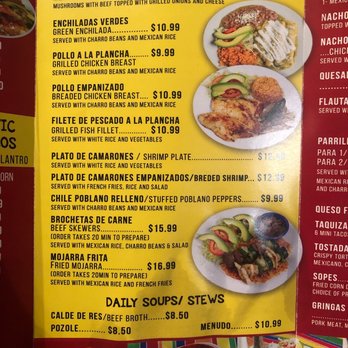 Tacos La Carreta Asaderos - Menu - Mexican Near Me - Houston, Texas Tacos La Carreta Asaderos - Menu - Mexican Near Me - Houston, Texas