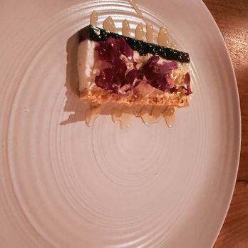 MONTE - Honey Goat-Cheesecake - New American Near Me - South Salt Lake, Utah