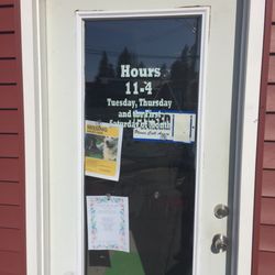 Gifted Granny's Thrift Shop - Business hours: 11-4 on Tuesdays and Thursdays, plus the first Sat of each month