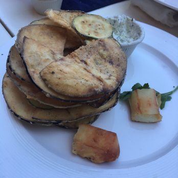 Kyma - Fried zucchini eggplant was pretty good - Seafood Near Me - Roslyn, New York