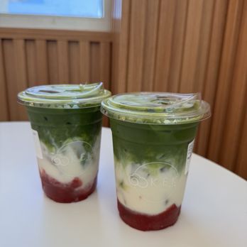 Keki - Strawberry matcha - Coffee & Tea Near Me - Sachse, Texas