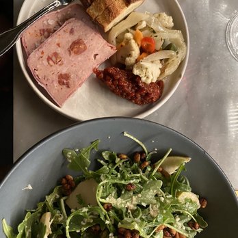 Canard - Prosciutto wrapped pork terrine, arugula salad - Wine Bars Near Me - Portland, Oregon