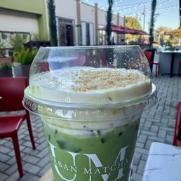 Banana pudding matcha Banana pudding matcha