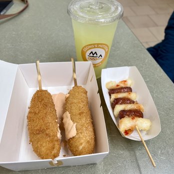 Ssong's Hotdog - Towson - Classic dog, rice cakes and sausage, and lemonade - Hot Dogs Near Me - Towson, Maryland Ssong's Hotdog - Towson - Classic dog, rice cakes and sausage, and lemonade - Hot Dogs Near Me - Towson, Maryland