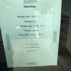 Ahern Family Chiropractic - Revised hours