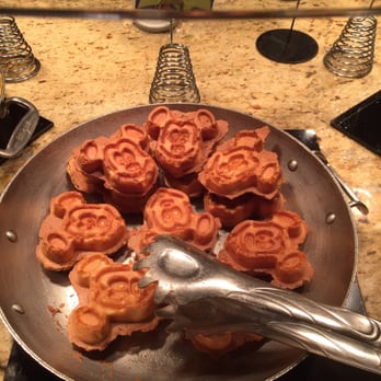 Goofy's Kitchen - The mini Mickey waffles are good! - American Near Me - Anaheim, California