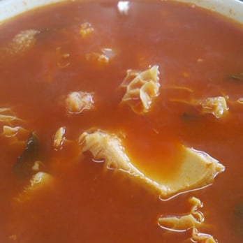Lupita's Restaurant - Honeycomb tripe means Mexican LOVE in the bowl. - Mexican Near Me - Los Angeles, California