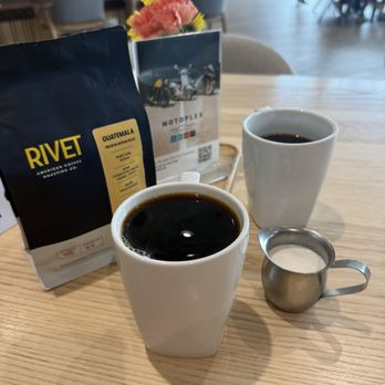 Rivet Coffee - Atlas pour over, Ethiopian pour over and Guatemala beans. - Coffee & Tea Near Me - Zionsville, Indiana Rivet Coffee - Atlas pour over, Ethiopian pour over and Guatemala beans. - Coffee & Tea Near Me - Zionsville, Indiana