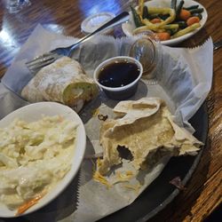 Molly's Eatery & Drinkery - Bourbon Chicken wrap.....yummy