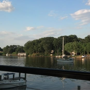 Cantler's Riverside - Our view for dinner - Seafood Near Me - Annapolis, Maryland