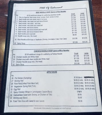 Menu photo 6 Pho-Vy Bakersfield, CA Menu photo 6 Pho-Vy Bakersfield, CA