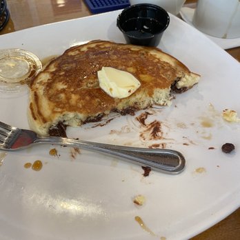The Corner Cafe - Chocolate Chip Pancake - Breakfast & Brunch Near Me - Marshfield, Massachusetts