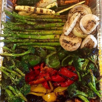 Santoros Sicilian Trattoria - Grilled veggies catered tray- very well received by family and friends who are vegetarian - Italian Near Me - Dedham, Massachusetts Santoros Sicilian Trattoria - Grilled veggies catered tray- very well received by family and friends who are vegetarian - Italian Near Me - Dedham, Massachusetts