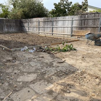 QV Landscaping & Maintenance - Work in progress after the garden was removed - Masonry/Concrete Near Me - Elk Grove, California QV Landscaping & Maintenance - Work in progress after the garden was removed - Masonry/Concrete Near Me - Elk Grove, California