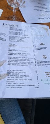 Menu photo 2 Chez Margot Paris, 75 Menu photo 2 Chez Margot Paris, 75