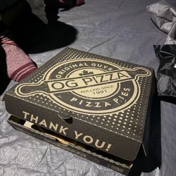 OG Pizza - Pizza Box