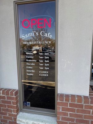 Menu photo 1 Sami's Cafe Knoxville, TN Menu photo 1 Sami's Cafe Knoxville, TN