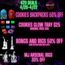 Select Smoke Shop - Tarzana - Shop our 420 sale for the best deals on smoking accessories! We've got everything you need to enjoy your favorite herbs and concentrates. Do